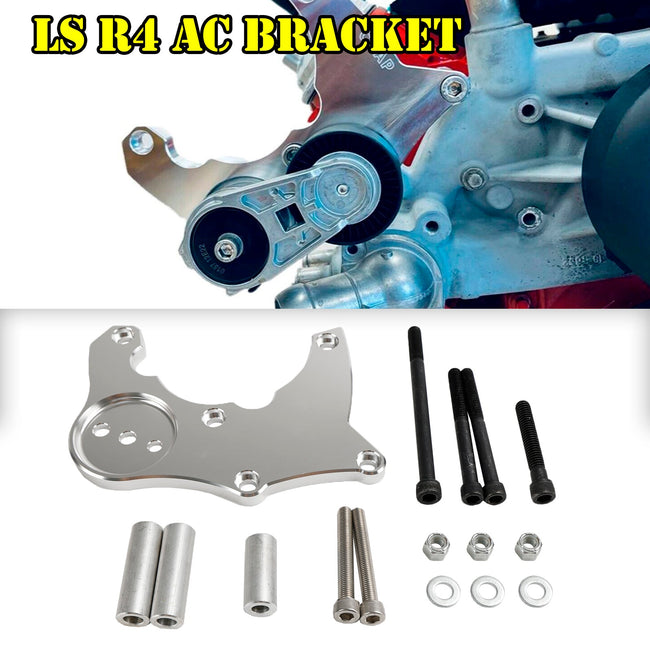 LS R4 AC Bracket For Chevy GMC LS LQ LS2 LS3 LS6 Vortec Truck 1999-2013