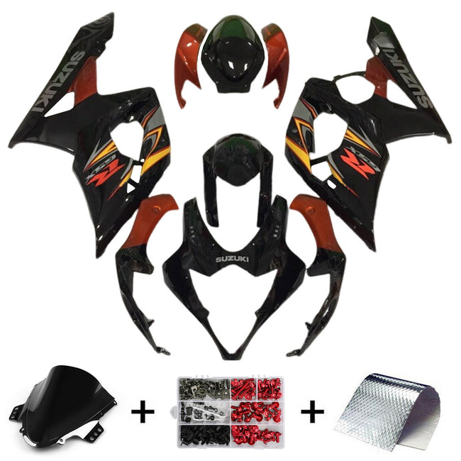 2005-2006 Suzuki GSXR1000 K5 Fairing Kit Bodywork Plastic ABS