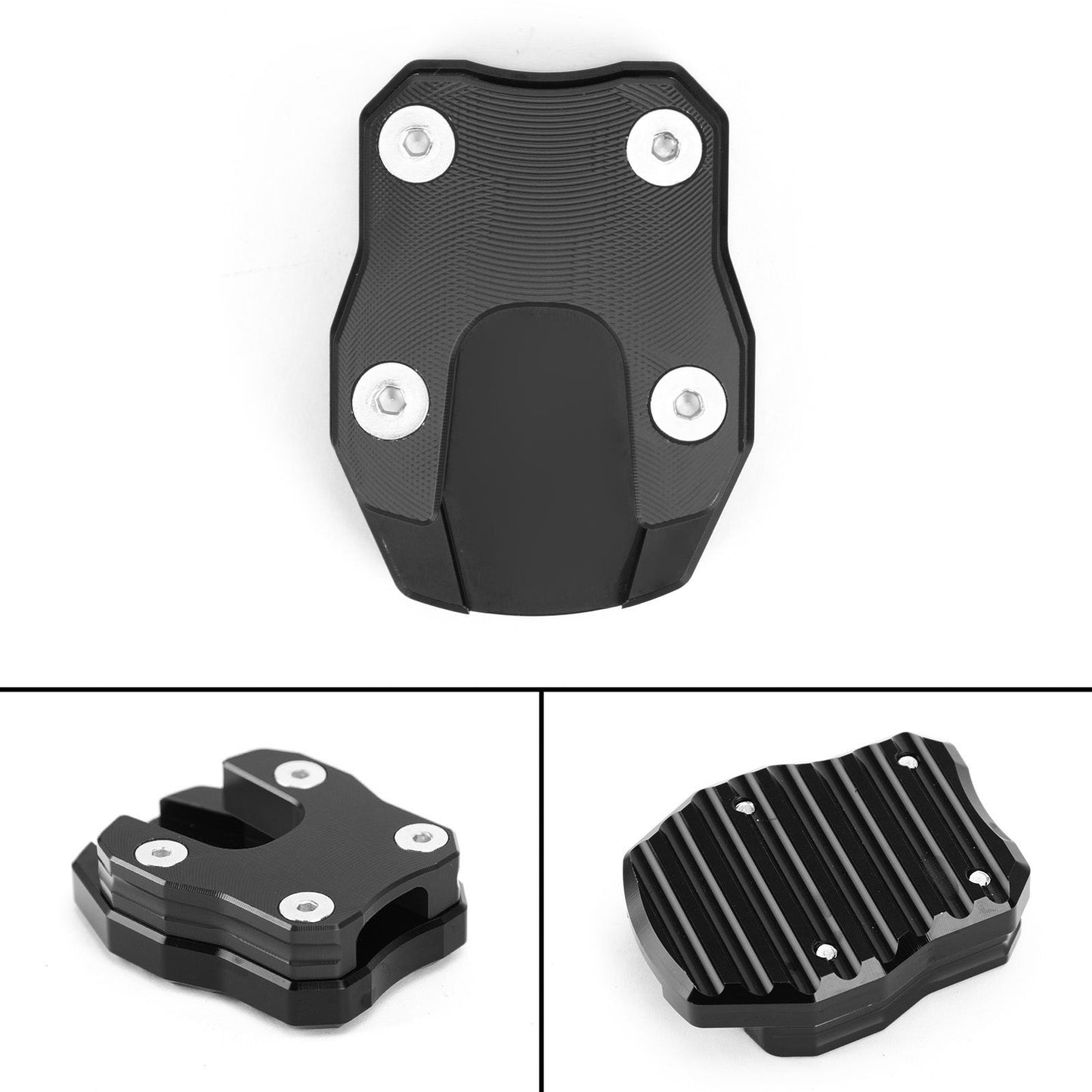 Kickstand Enlarge Plate Pad fit for Honda ADV150 19-21 PCX 125 150 18-19 Black