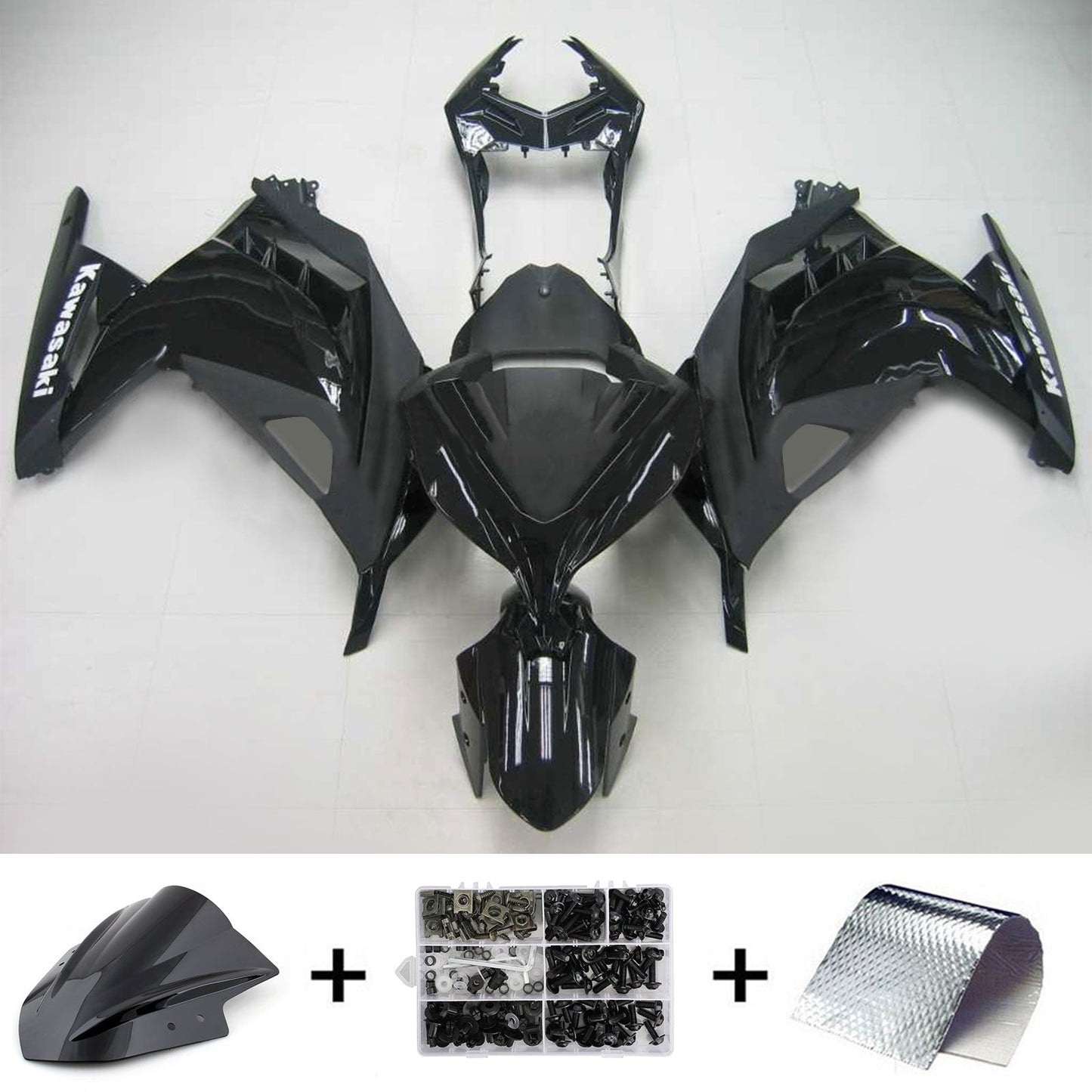 2013-2024 Kawasaki EX300/Ninja300 Injection Fairing Kit Bodywork Plastic ABS#161