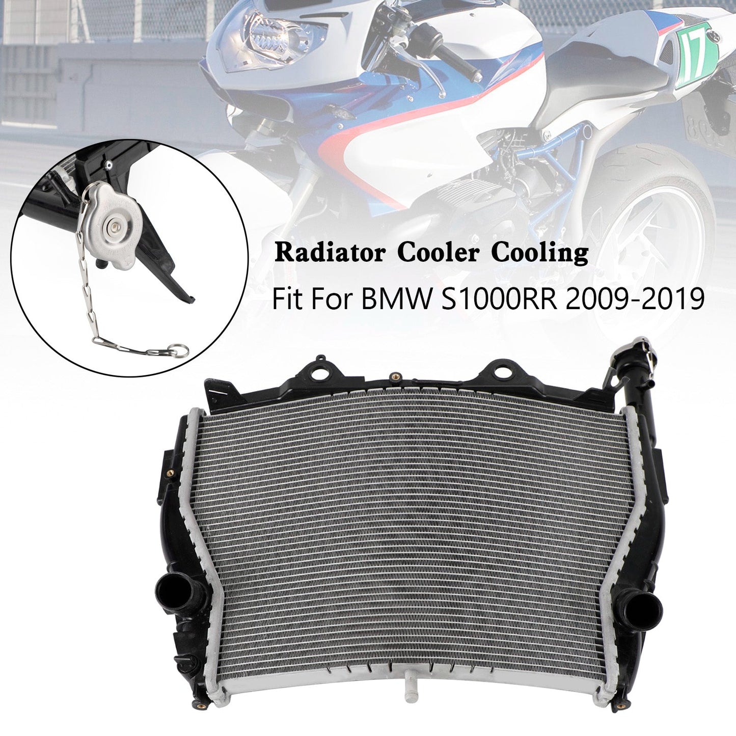 2009-2019 BMW S1000RR Engine Radiator Cooler Cooling