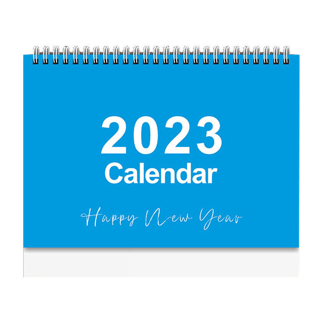 2023.1-2023.12 Month To View Stand Up Desk Office Top Calendar Planner