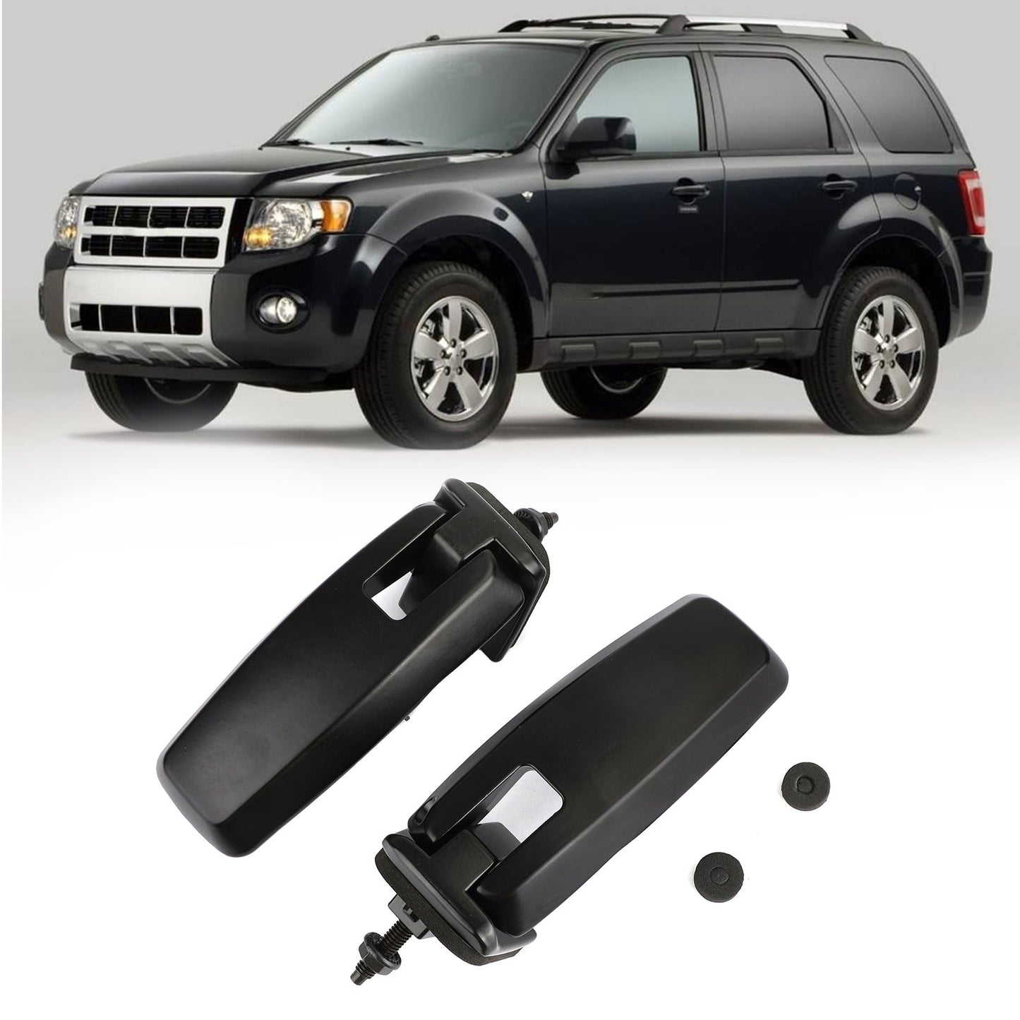 Rear Left + Right Liftgate Window Glass Hinges Fit Ford Escape 2008-2012