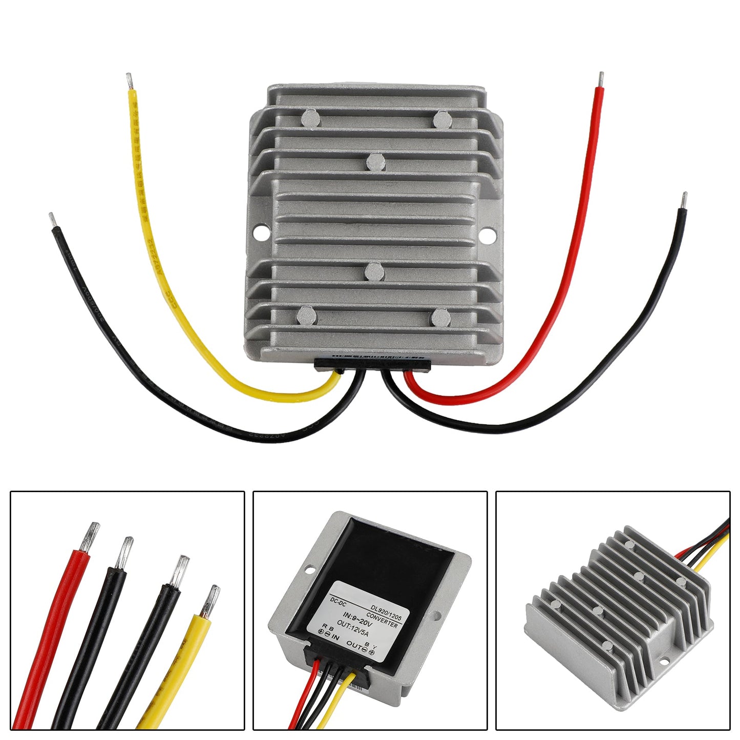 DC 9V-20V Converter To DC 12V 5A Boost Buck Power Module Voltage Regulator