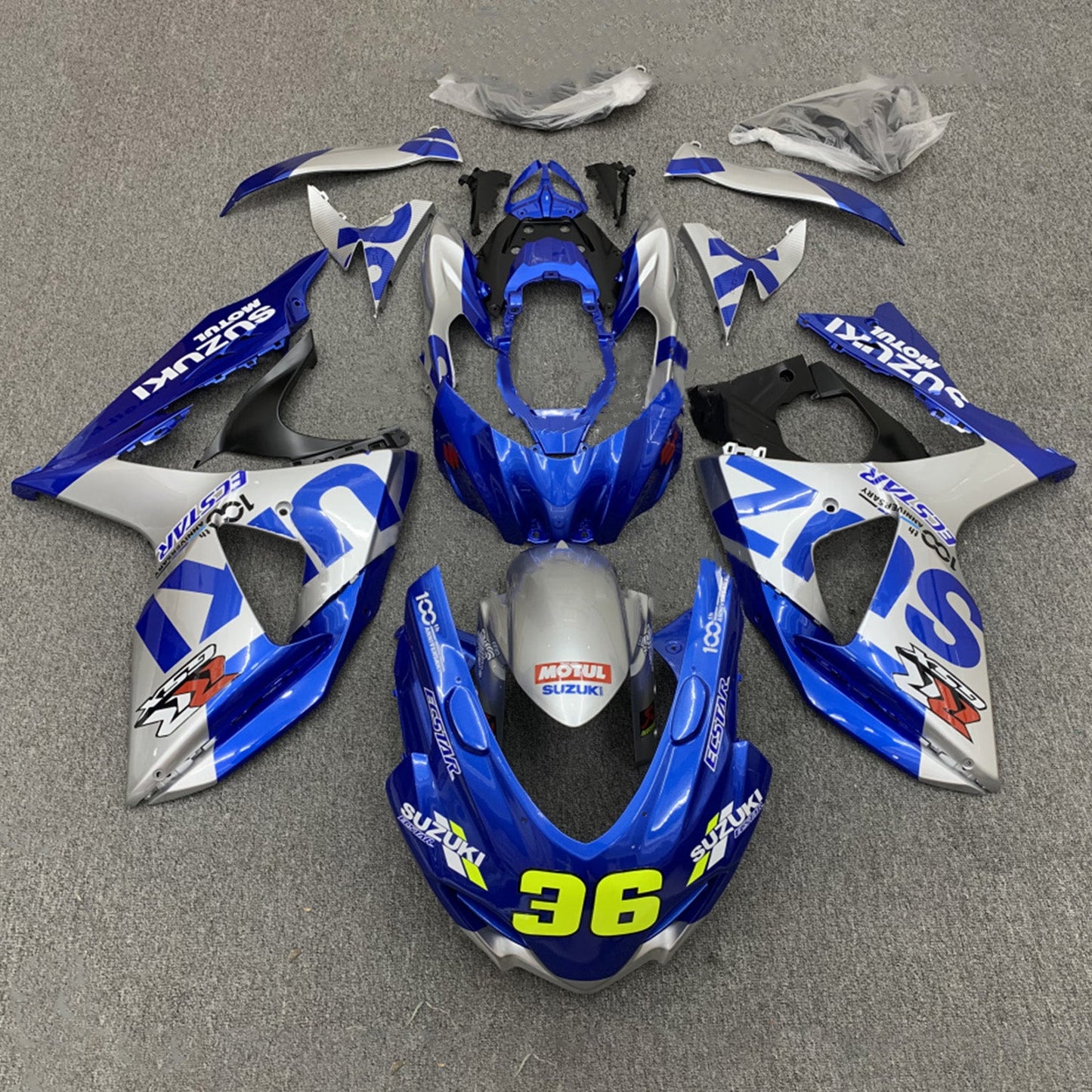 2009-2016 Suzuki GSXR1000 K9 Fairing Kit Bodywork Plastic ABS