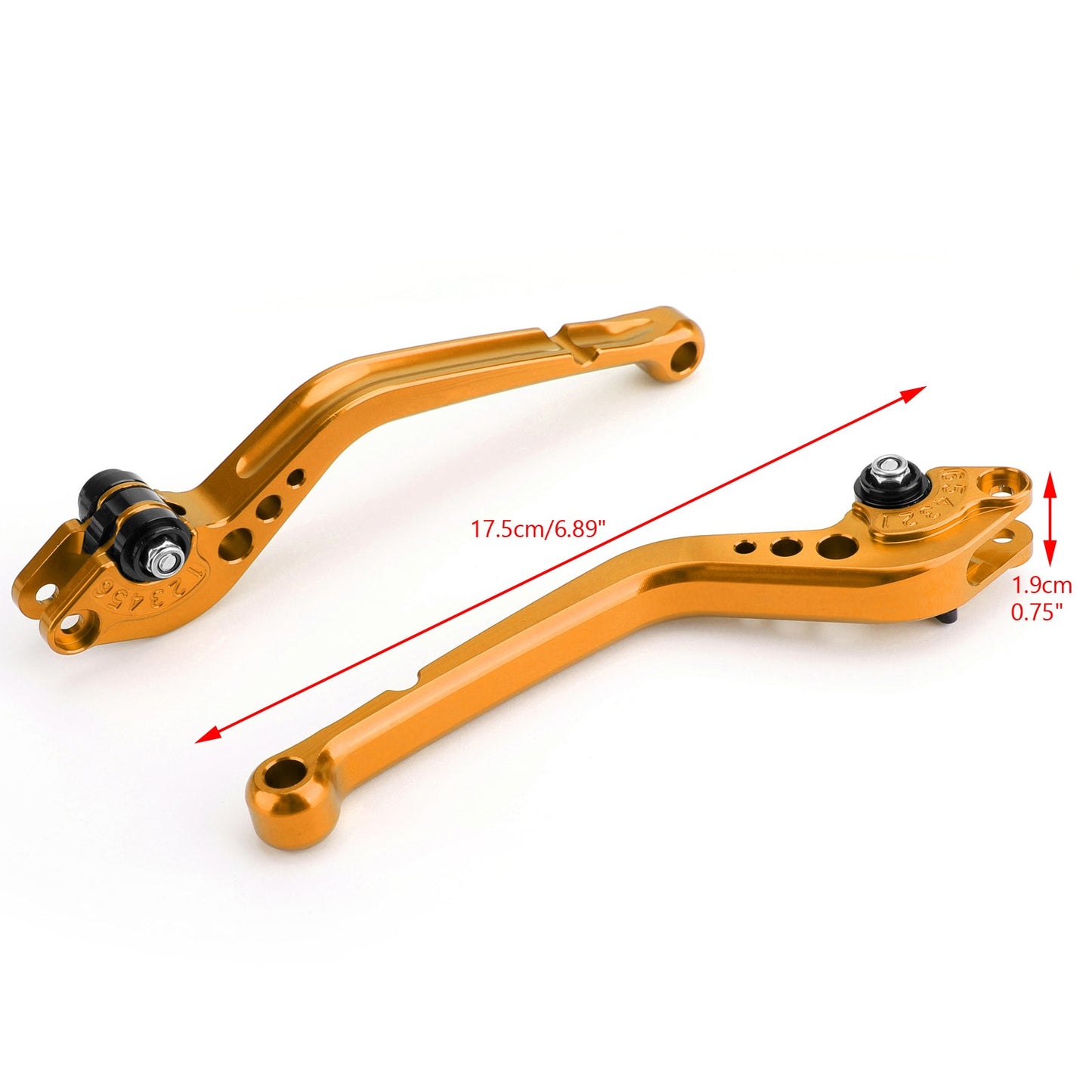 Long Clutch Brake Lever For KTM 390 2019 Silver Generic