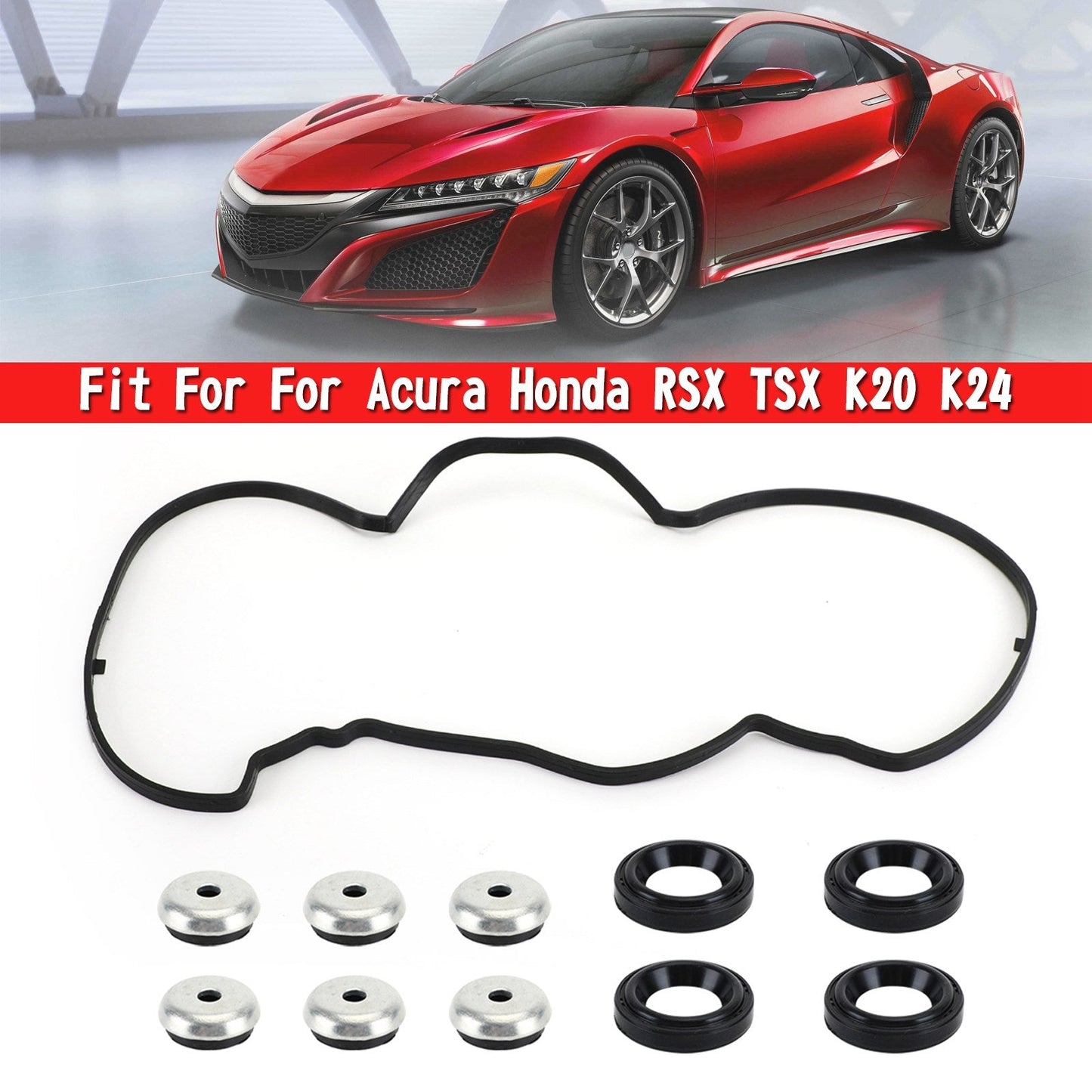 Valve Cover Gasket Seal 12030PNC000 For Honda Acura RSX TSX K20 K24