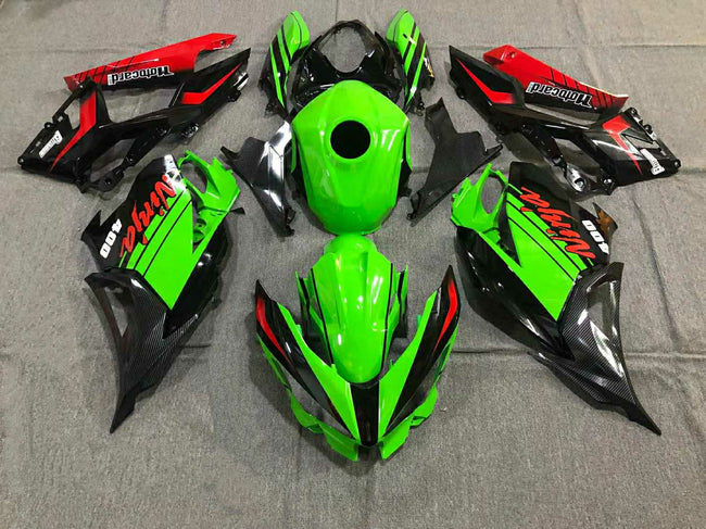 2018-2023=4 Kawasaki EX400 Ninja400 Fairing Kit Bodywork Plastic ABS