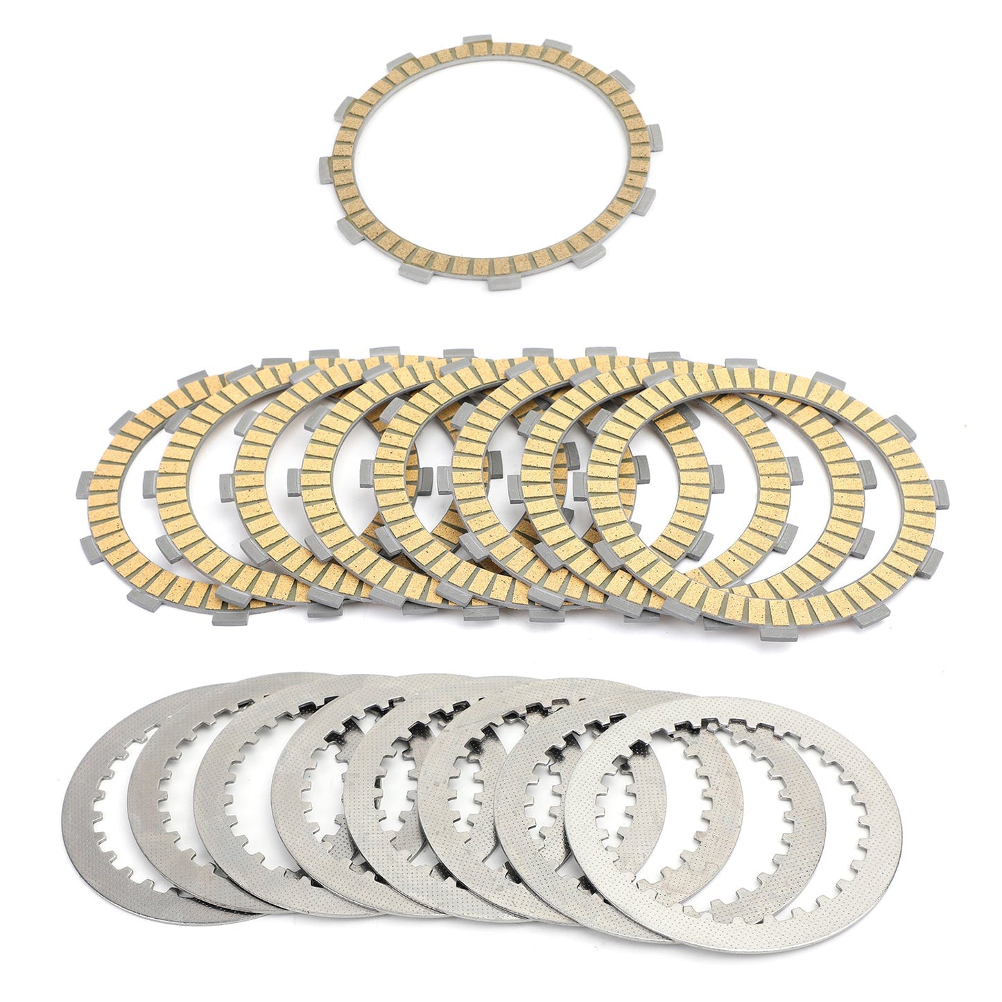 Clutch Plate Kit - Friction & Steel Plates For Honda CBR1000 CBR1000RR VFR1200