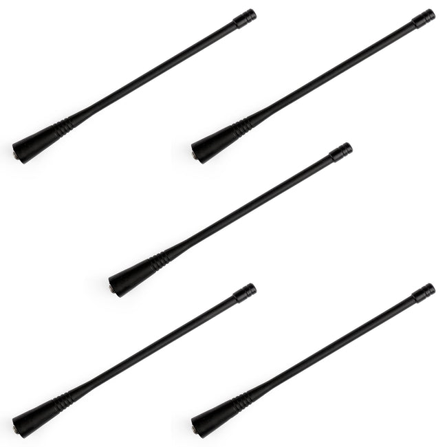 5Pcs UHF Antenna 400-470MHz For Motorola GP340 GP300 GP328 GP344 GP380 Radio