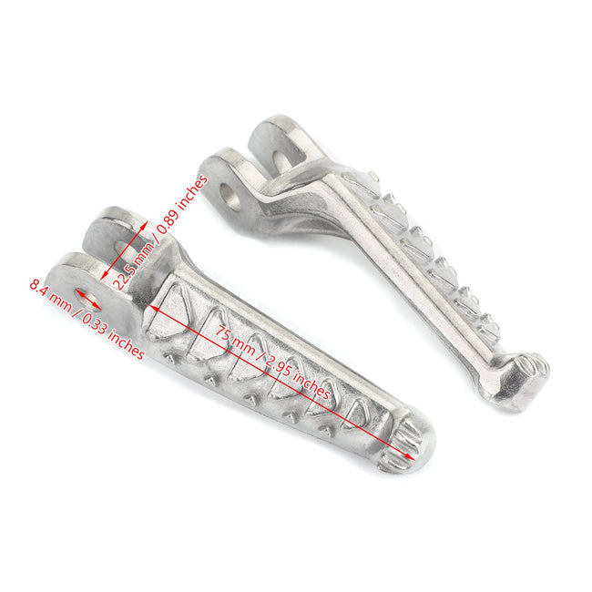Front Footrests Foot Peg for Ducati Panigale 899 14-2015 Panigale 1199 2012-15