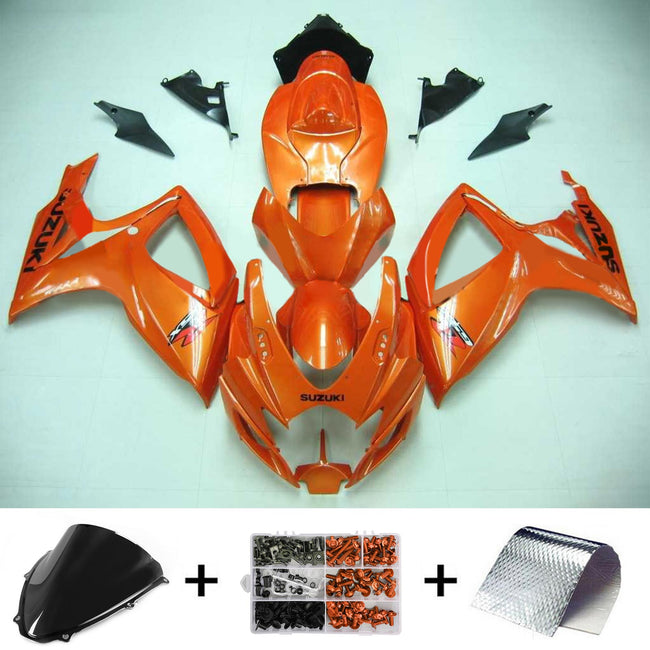 2006-2007 Suzuki GSXR 600/750 K6 Amotopart Injection Fairing Kit Bodywork Plastic ABS #119