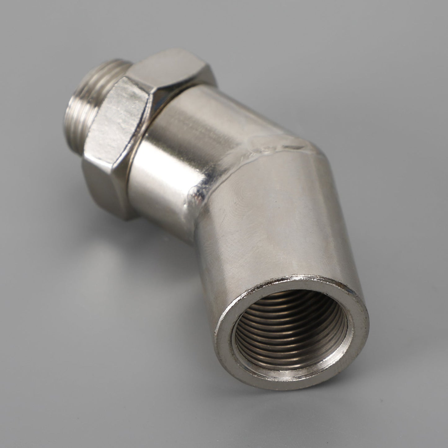 Catalytic Converter 135 Degree CEL Oxygen Sensor Extender Adapter Spacer M18 X 1.5
