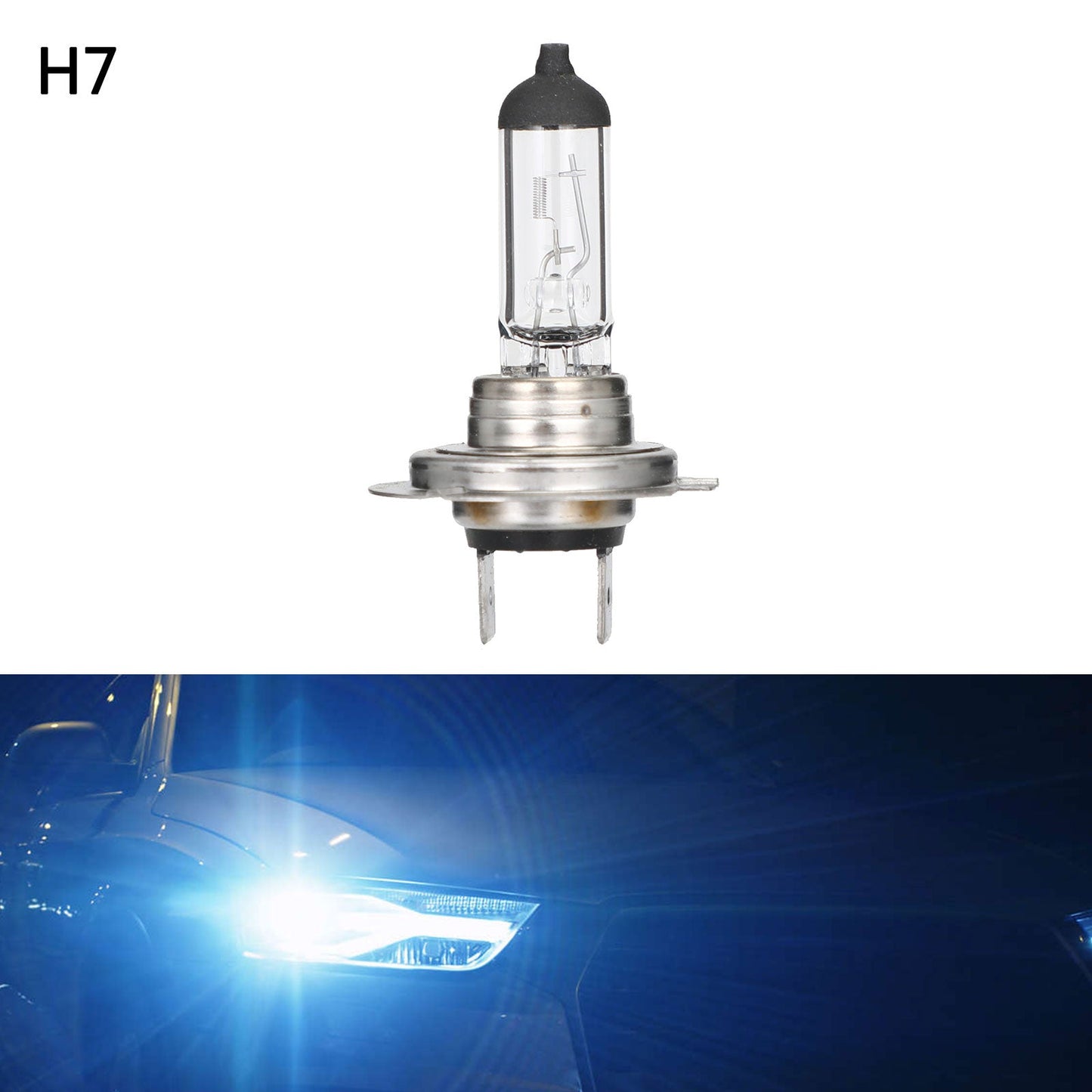 For GE General Lighting Halogen Headlight 58520 H7 12V55W PX26D