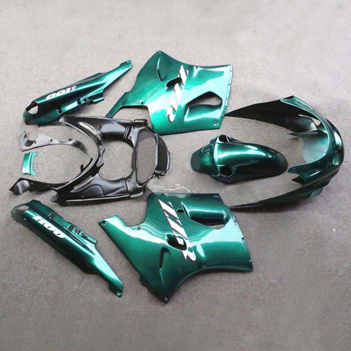 1993-2003 Kawasaki ZZR1100 Injection Fairing Kit Bodywork Plastic#114