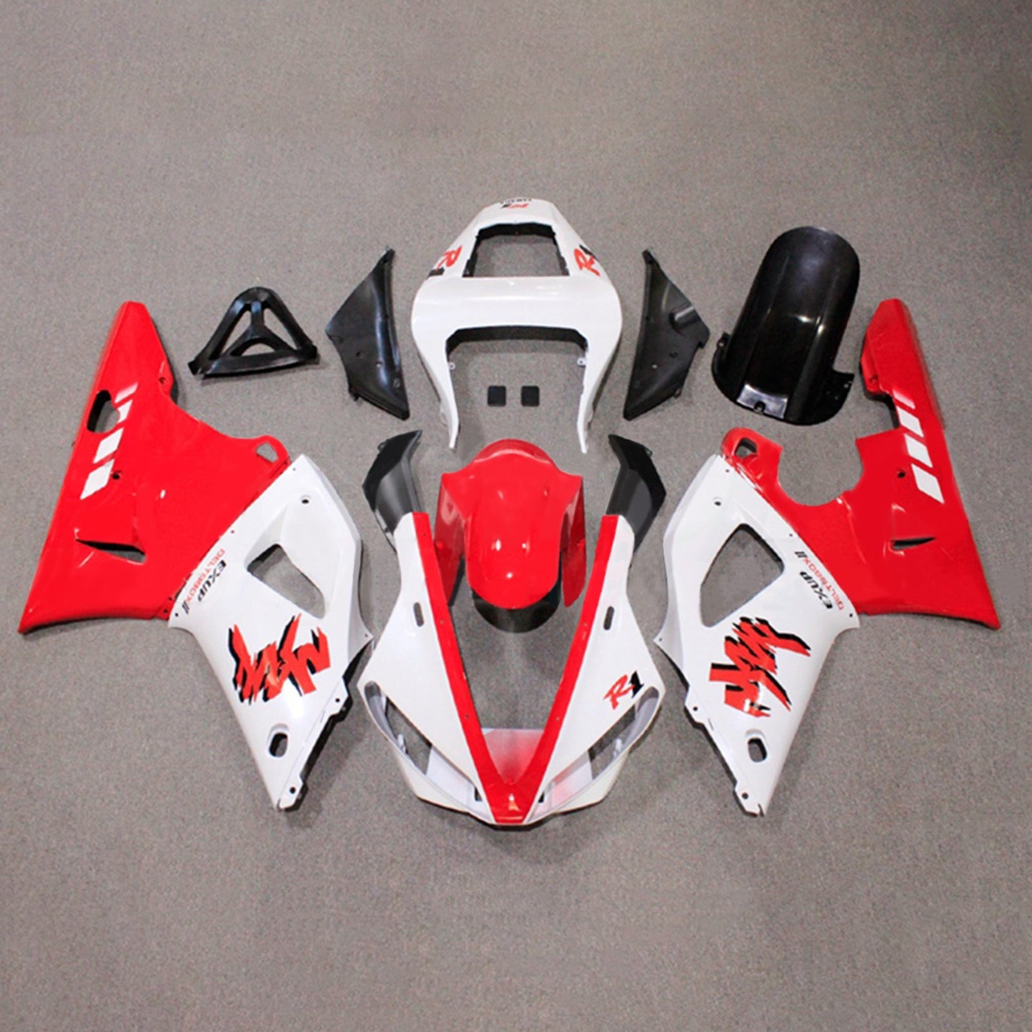 2000-2001 Yamaha YZF 1000 R1 Injection Fairing Kit Bodywork Plastic ABS#122