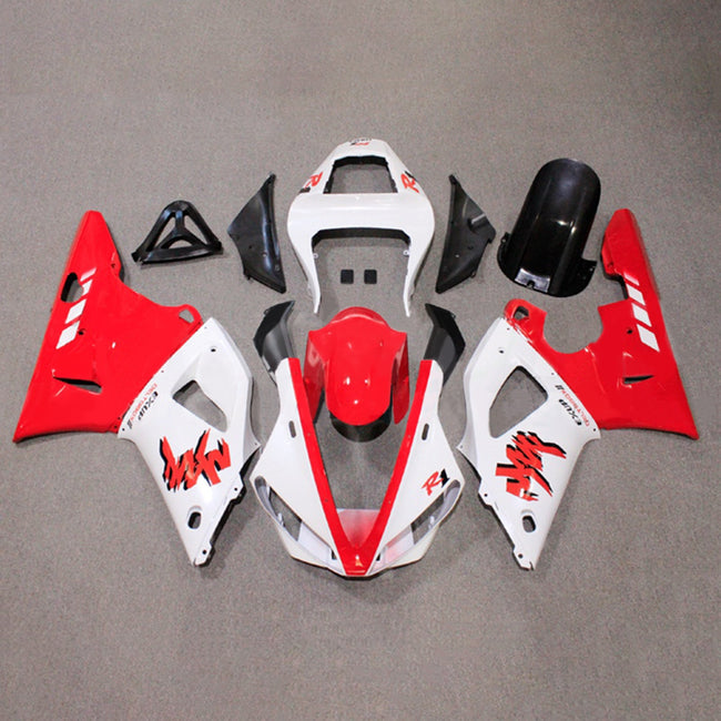 2000-2001 Yamaha YZF 1000 R1 Injection Fairing Kit Bodywork Plastic ABS#122