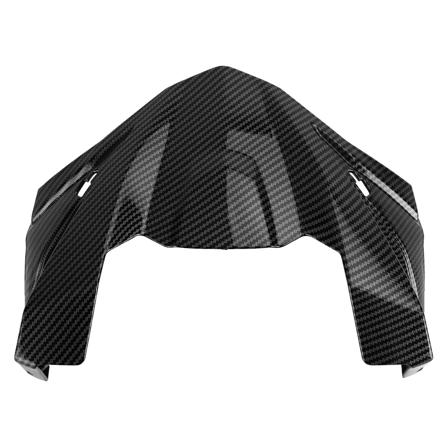 Carbon Front Nose Headlight Cover Surround Fairing For Kawasaki Z650 2017-2019