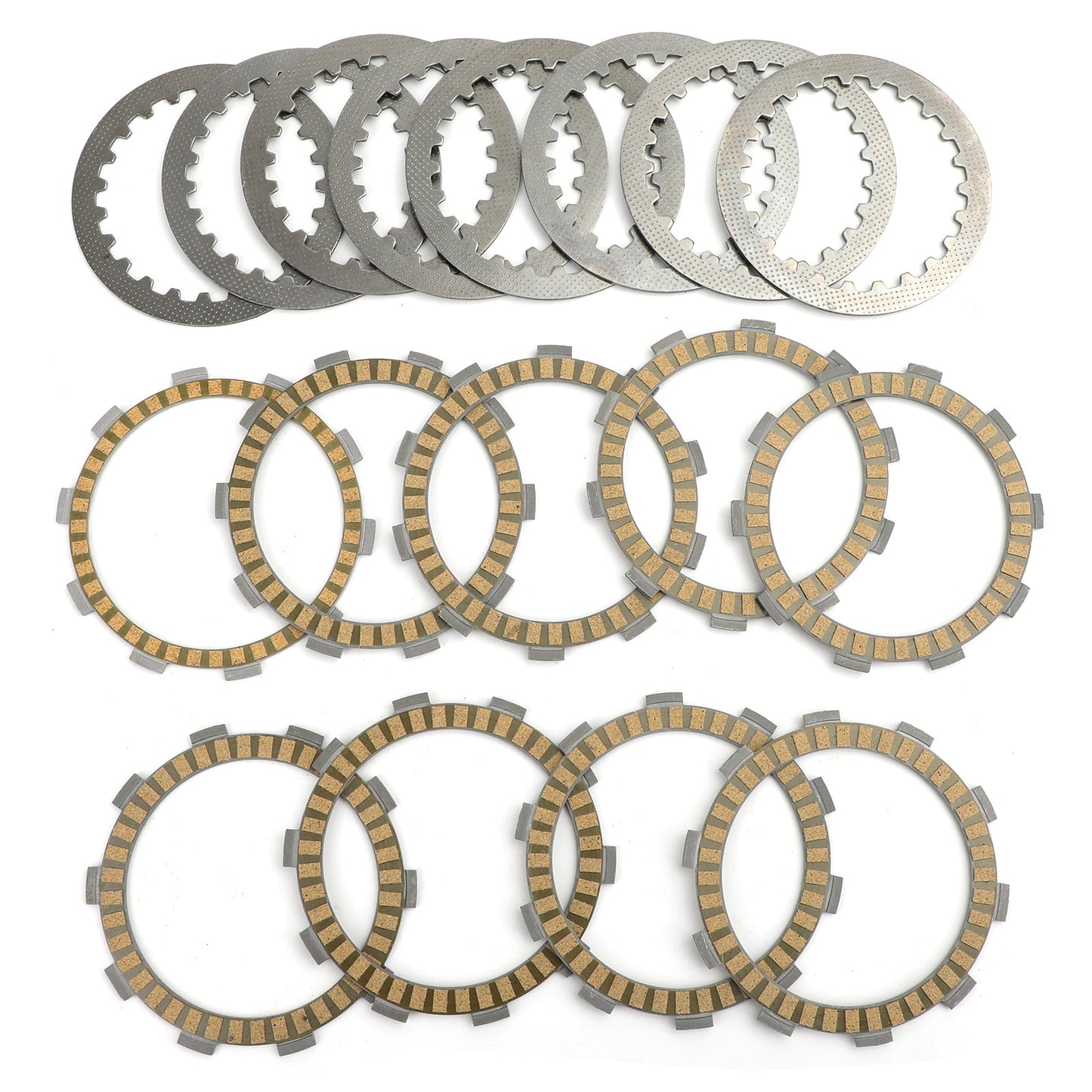 Clutch Plate Kit - Friction & Steel Plates For Yamaha FZ400 4YR 1997
