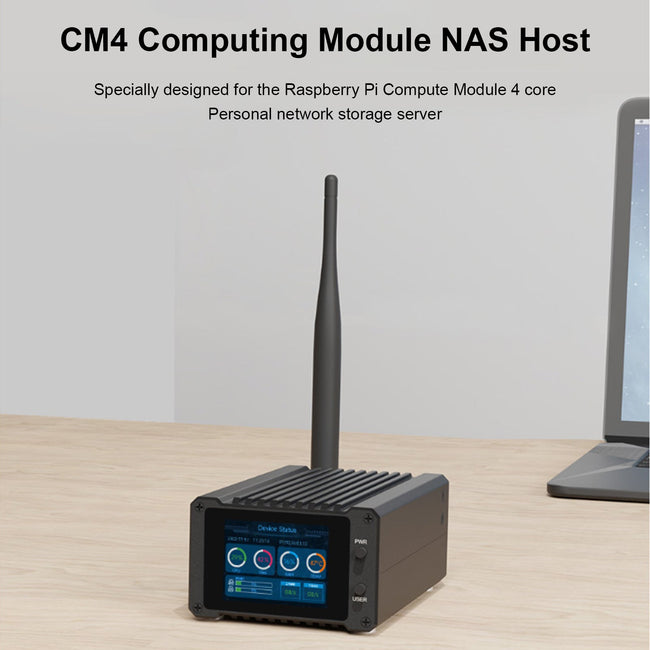 Raspberry Pi CM4 Computing Module NAS Network Storage Server SATA Interface US