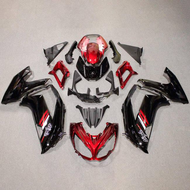 2012-2016 Kawasaki ER6F Ninja650 Amotopart Injection Fairing Kit Bodywork Plastic ABS #114