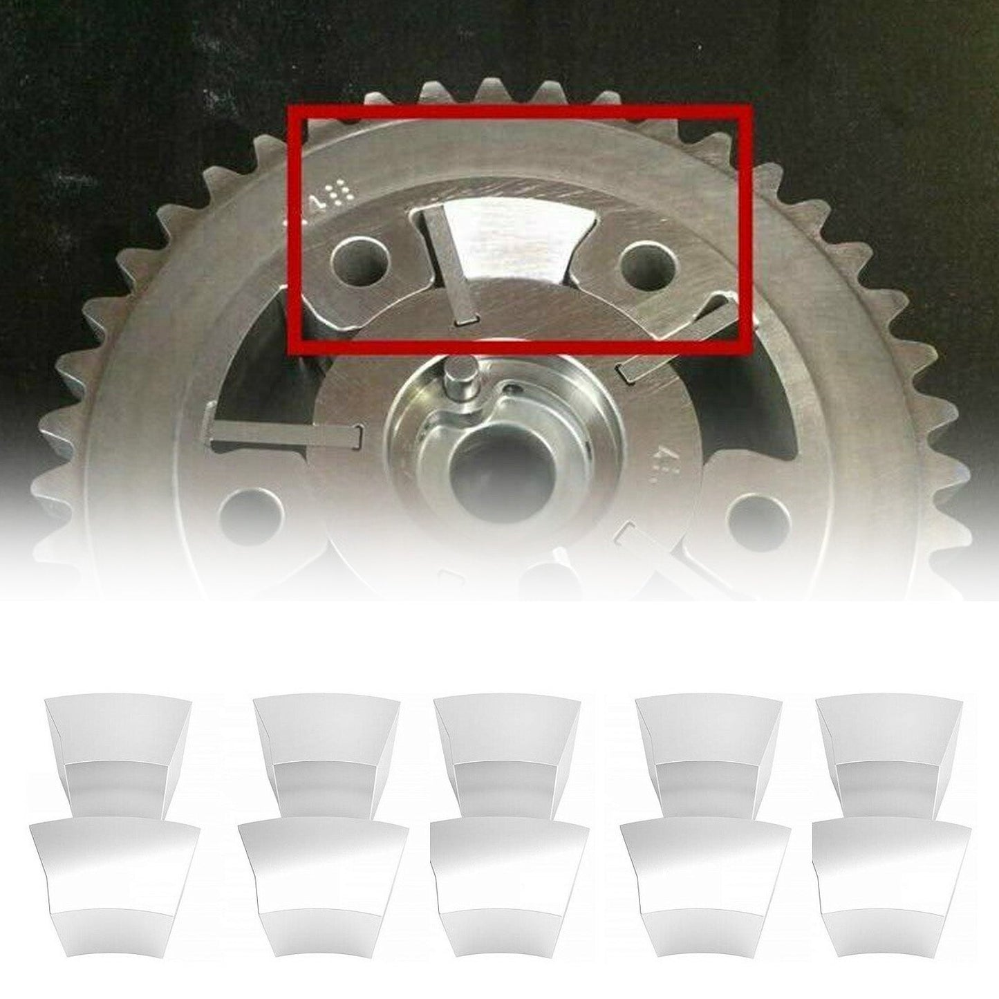 10PCS 3 Valve Cam Phaser Lock Out Kit Noise Repair For Ford 5.4L F150 Expedition