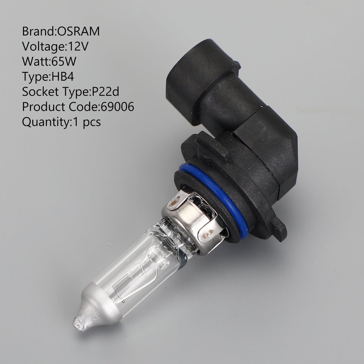 HB4 For OSRAM Car Headlight Lamp Super +30% More Light P22d 12V65W 69006