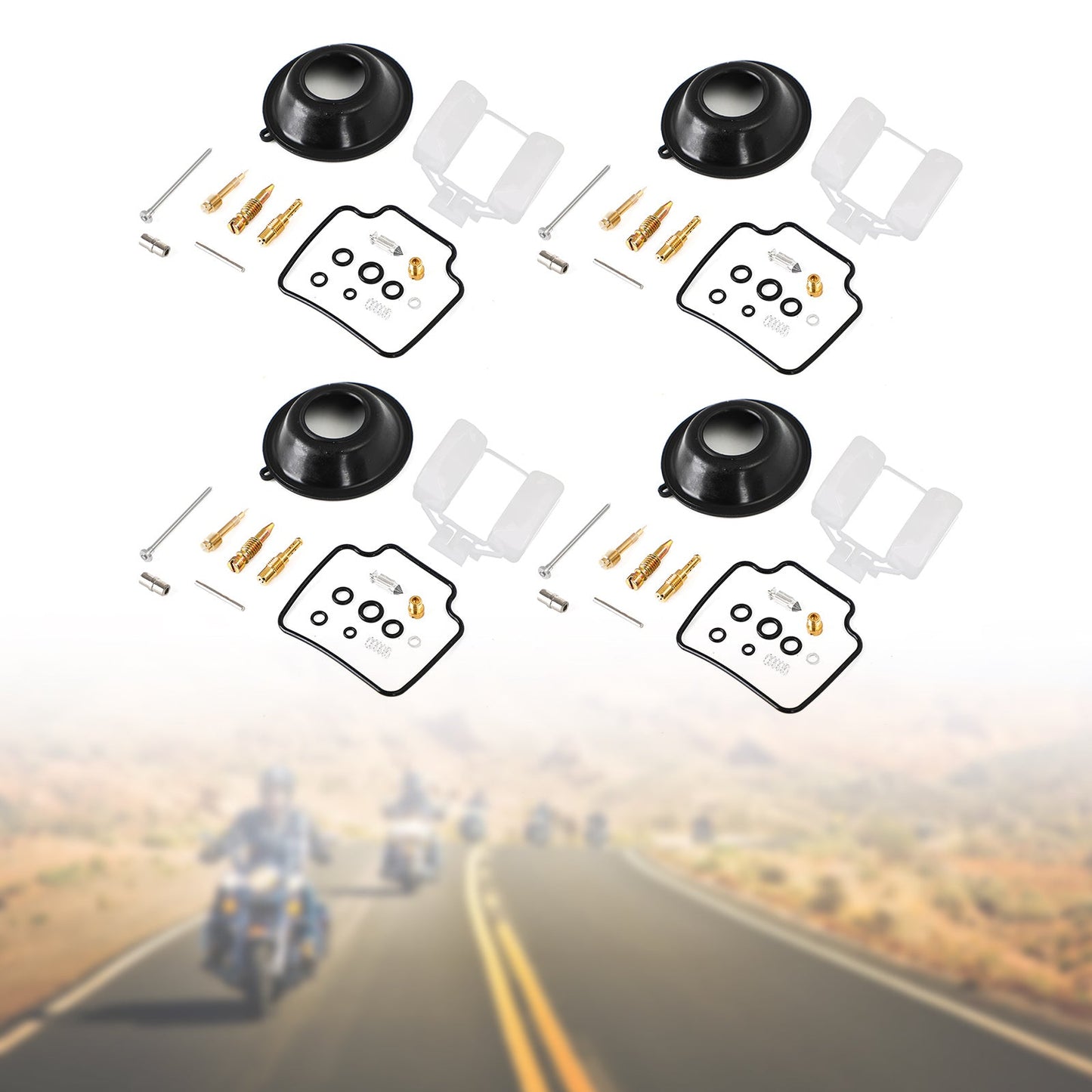 Motorcycle Carburetor Carb Rebuild Kit fit for Honda NC36 CB400FOUR