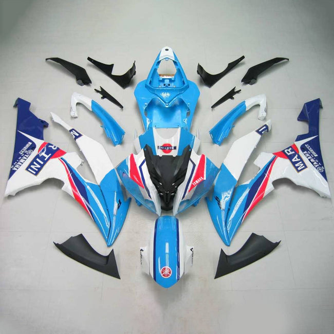 2008-2016 Yamaha YZF 600 R6 Amotopart Injection Fairing Kit Bodywork Plastic ABS #143