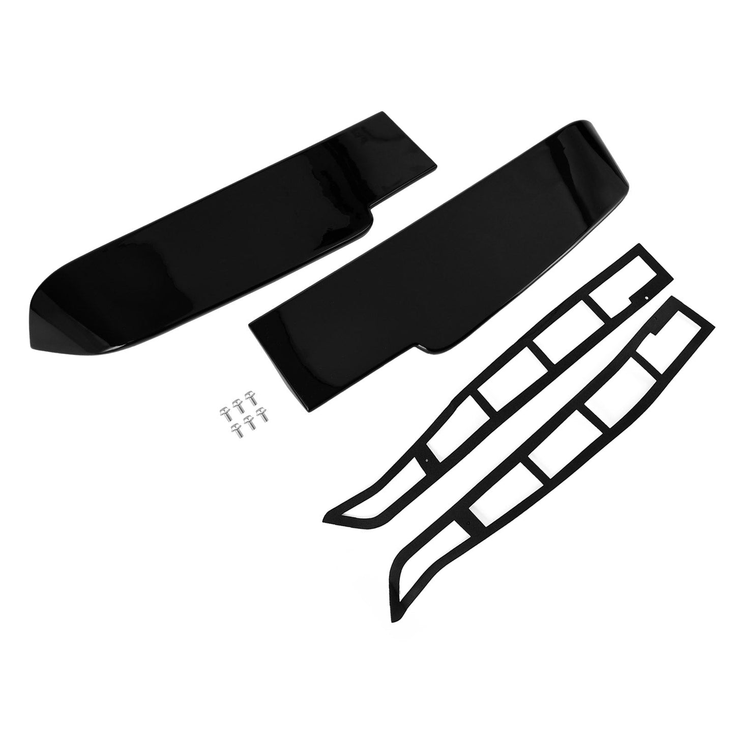 2004+ Black VW T5 T5.1 T6 T6.1 Premium Barn Door Spoiler