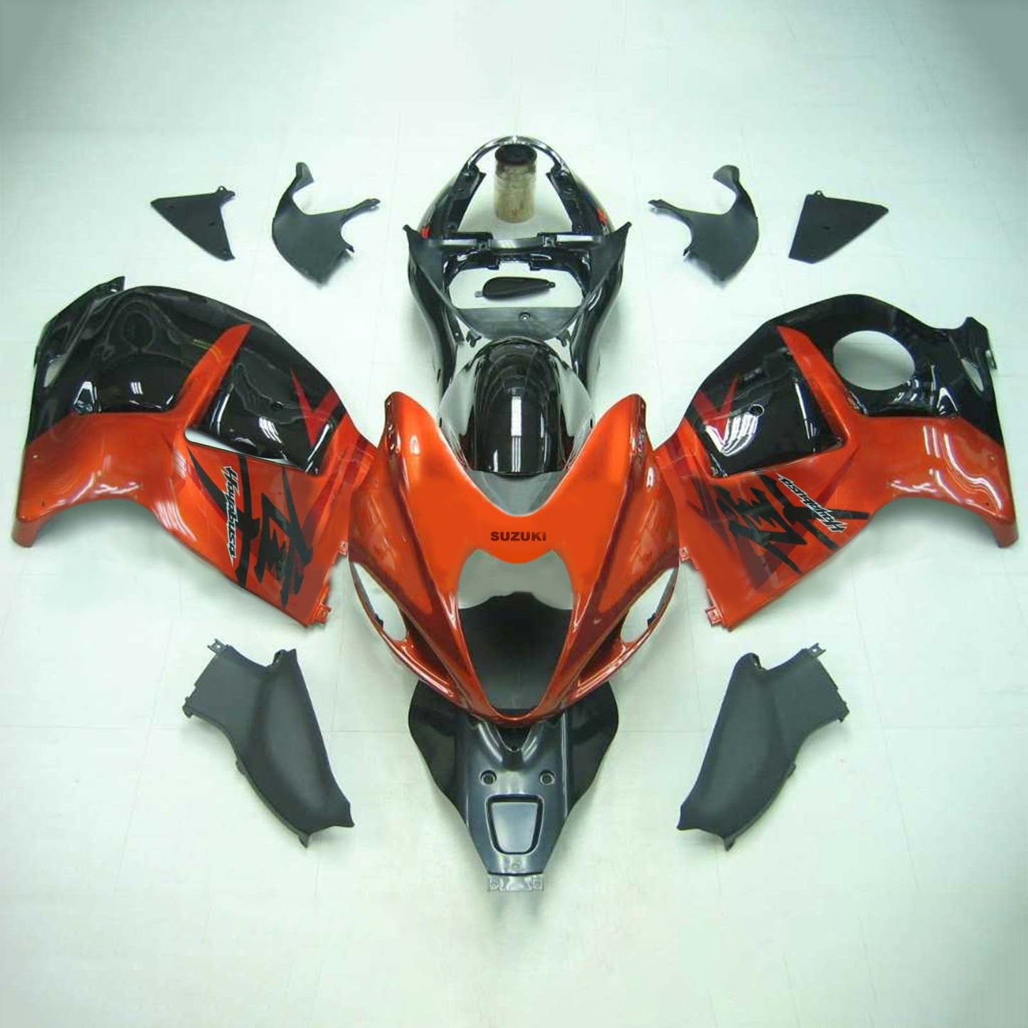 1999-2007 Suzuki Hayabusa GSX1300 Amotopart Injection Fairing Kit Bodywork Plastic ABS #124