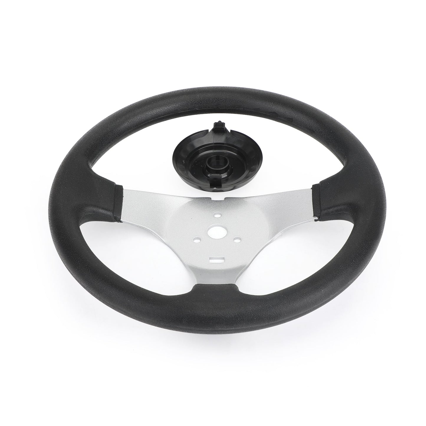 300MM Classic Steering Wheel for 150-250Cc Beach Kart Go Kart Buggy Quad
