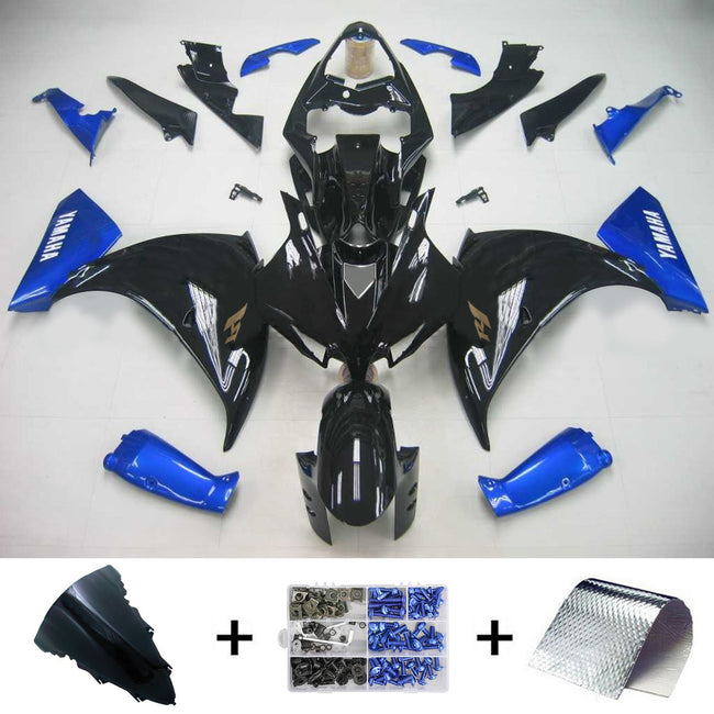 2012-2014 Yamaha YZF 1000 R1 Amotopart Injection Fairing Kit Bodywork Plastic ABS #112