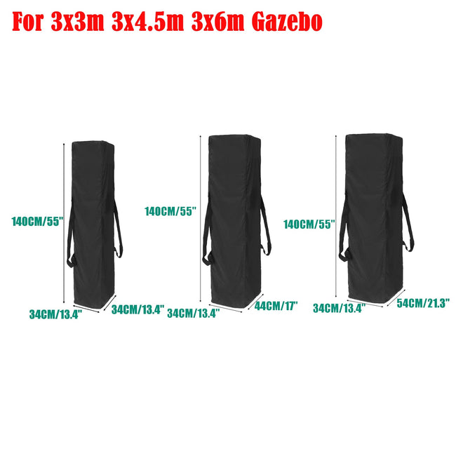 140X34CM Waterproof Gazebo Marquee Carry Bag Garden Polyester With 2 Side Handle