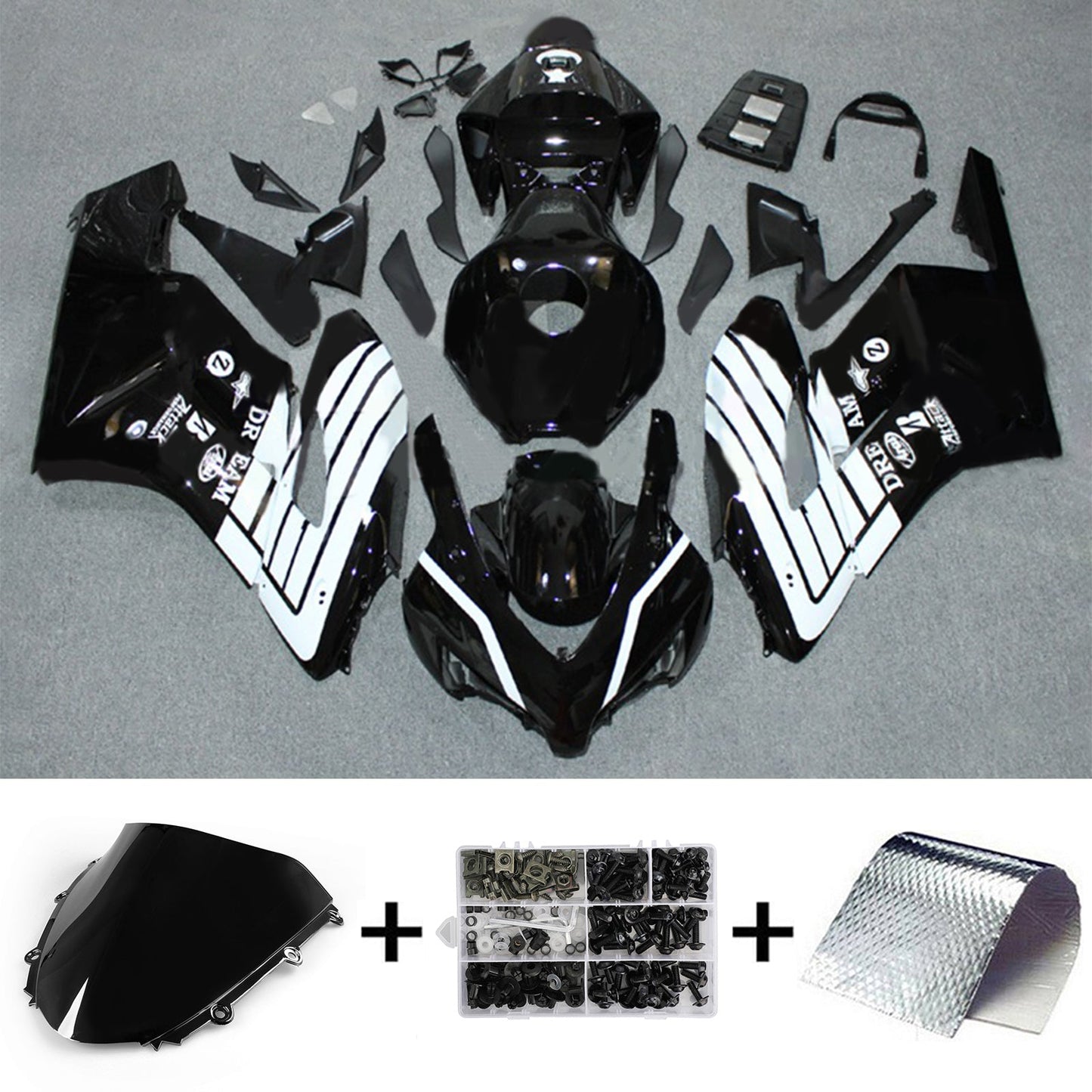 2004-2005 Honda CBR1000RR Injection Fairing Kit Bodywork Plastic ABS#192