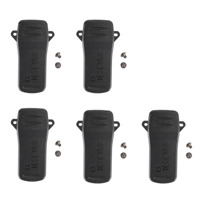 1Pcs/5Pcs MB-98 Back Pocket Clip Belt Clip Fit For ICOM IC-F50 Walkie Talkie