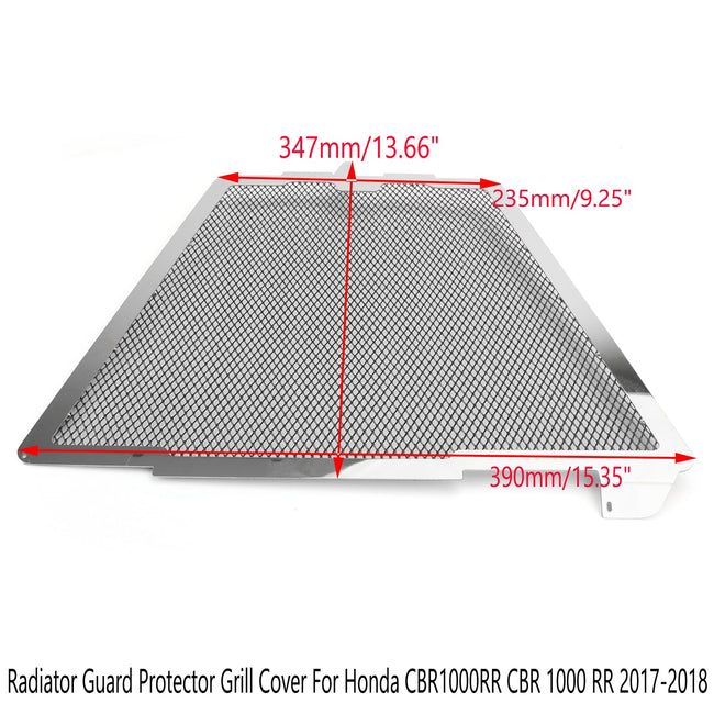 Radiator Guard Protector Grill Cover For Honda CBR1000RR CBR 1000 RR 2017-2018 BLK