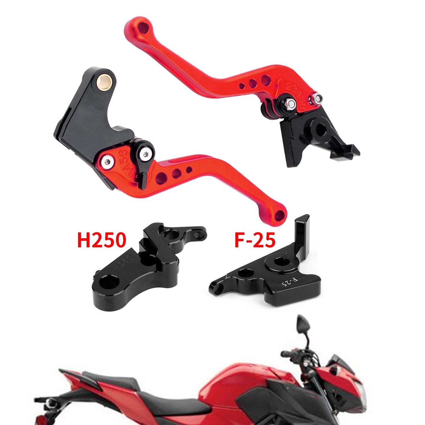 Short Clutch Brake Lever For Honda CBR500R/F/X 13-18 CB300R/F/FA 14-18