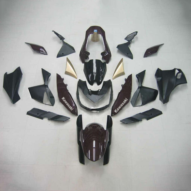 2010-2013 Kawasaki Z1000 Amotopart Injection Fairing Kit Bodywork Plastic ABS #104