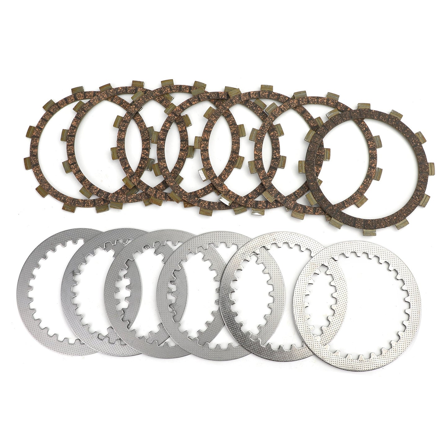 Clutch Plate Kit - Friction & Steel Plates For Yamaha YFM350/R/ER/X YFM400 YFM400FW Kodiak 400 4WD YFM400 FPR