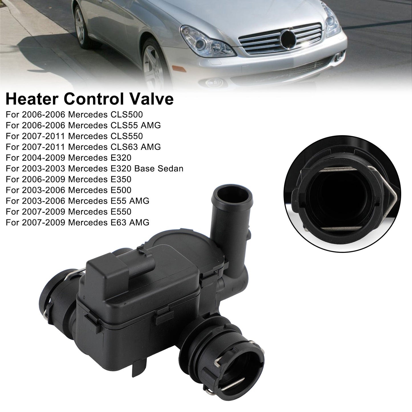 Heater Control Valve Solenoid 2118320684 For Mercedes C215 CLS500 CLS550 W211