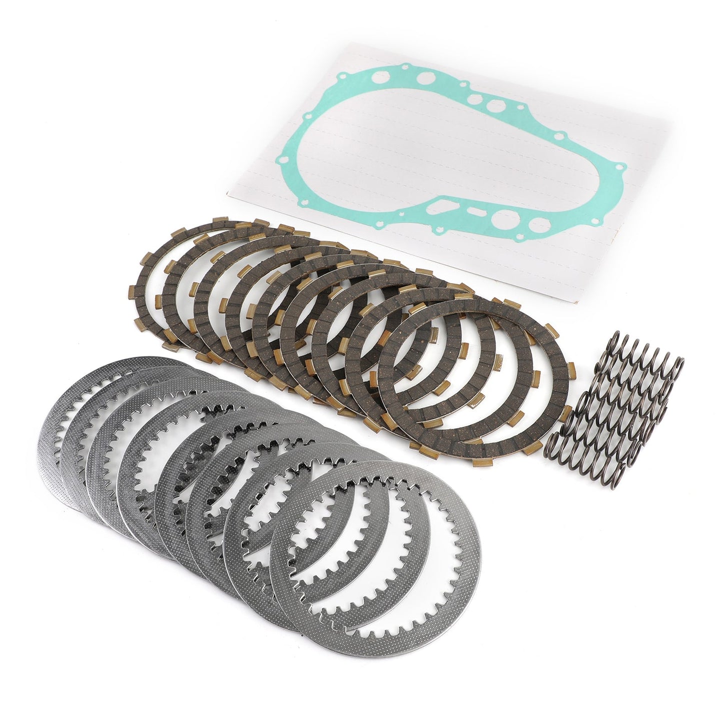 Clutch Plate Kit - Friction & Steel Plates For Suzuki LTZ400 LTZ 400 LT-Z400 2005-2008
