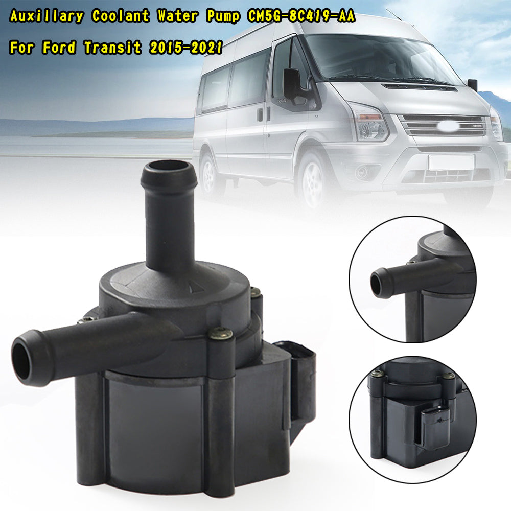 2015-2021 Ford Transit Auxillary Coolant Water Pump CM5G-8C419-AA