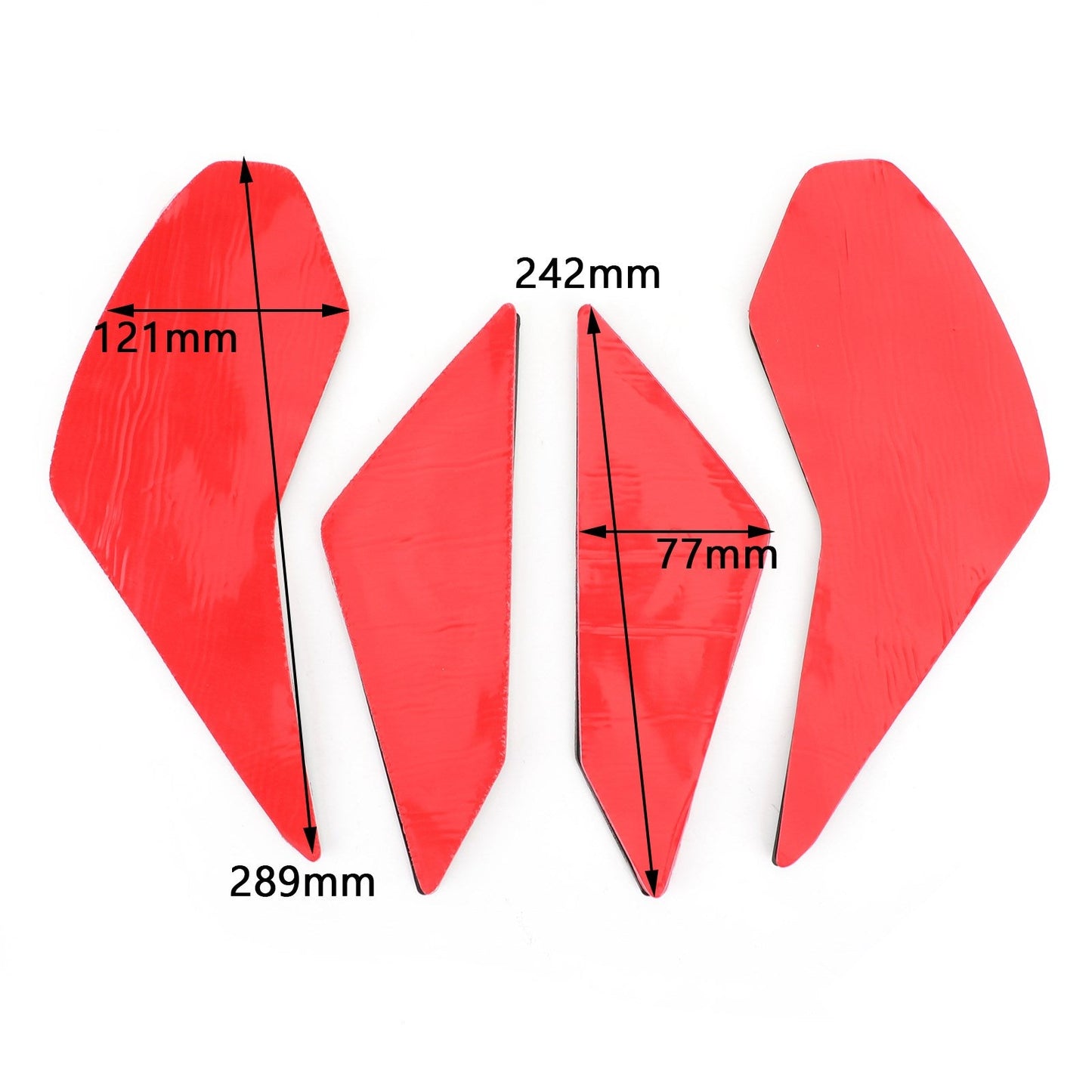 4X Side Tankpad Fuel Tank Protector Fit For Honda Cbr500R Cb500R Cb500F 19-21