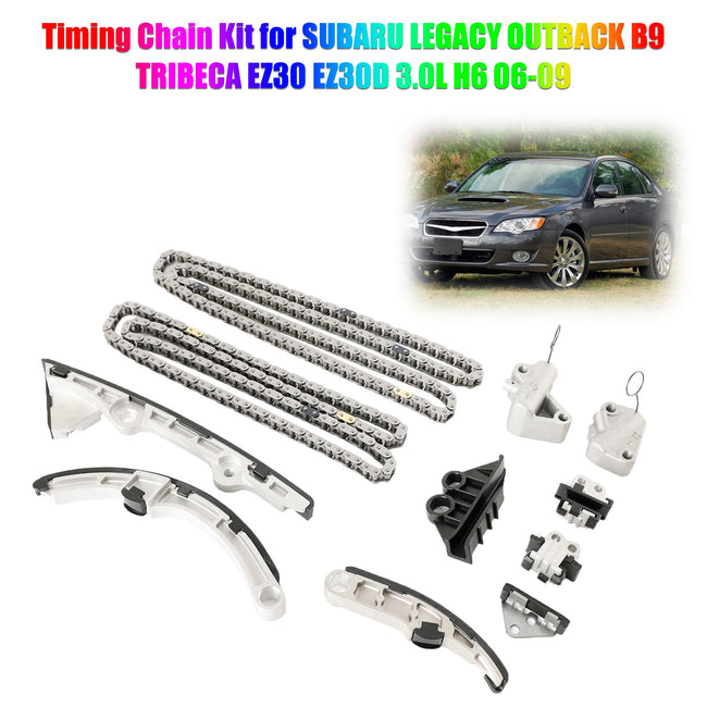 2006-2009 Subaru OUTBACK EZ30D 3.0L Timing Chain Kit 13144AA090 13144AA012 13144AA021 13144AA031 13144AA051 13142AA020