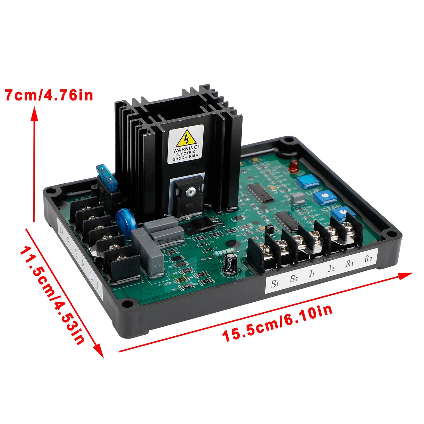 GAVR-15A AVR Universal Automatic Voltage Regulator Generator 15A 220V