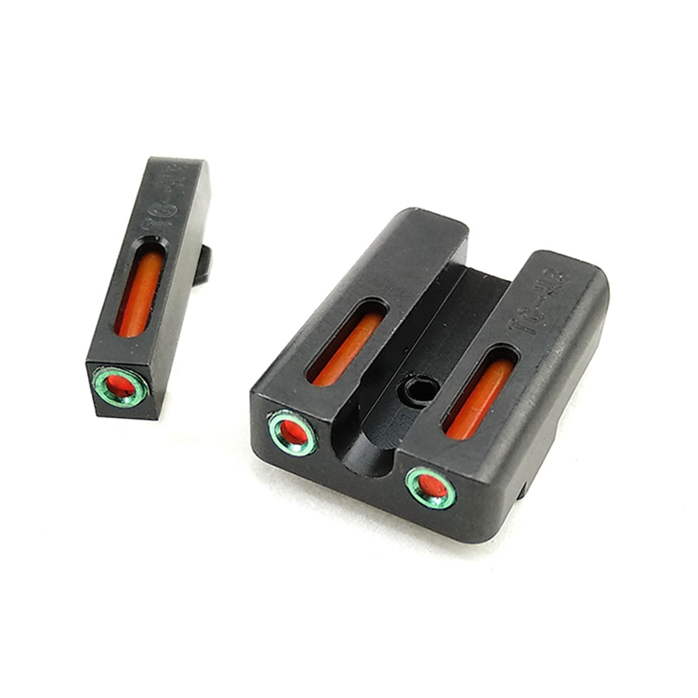 Fiber Optic Glock Sights For Models 17 19 22 23 24 26 27 33 34 35 38 39 45