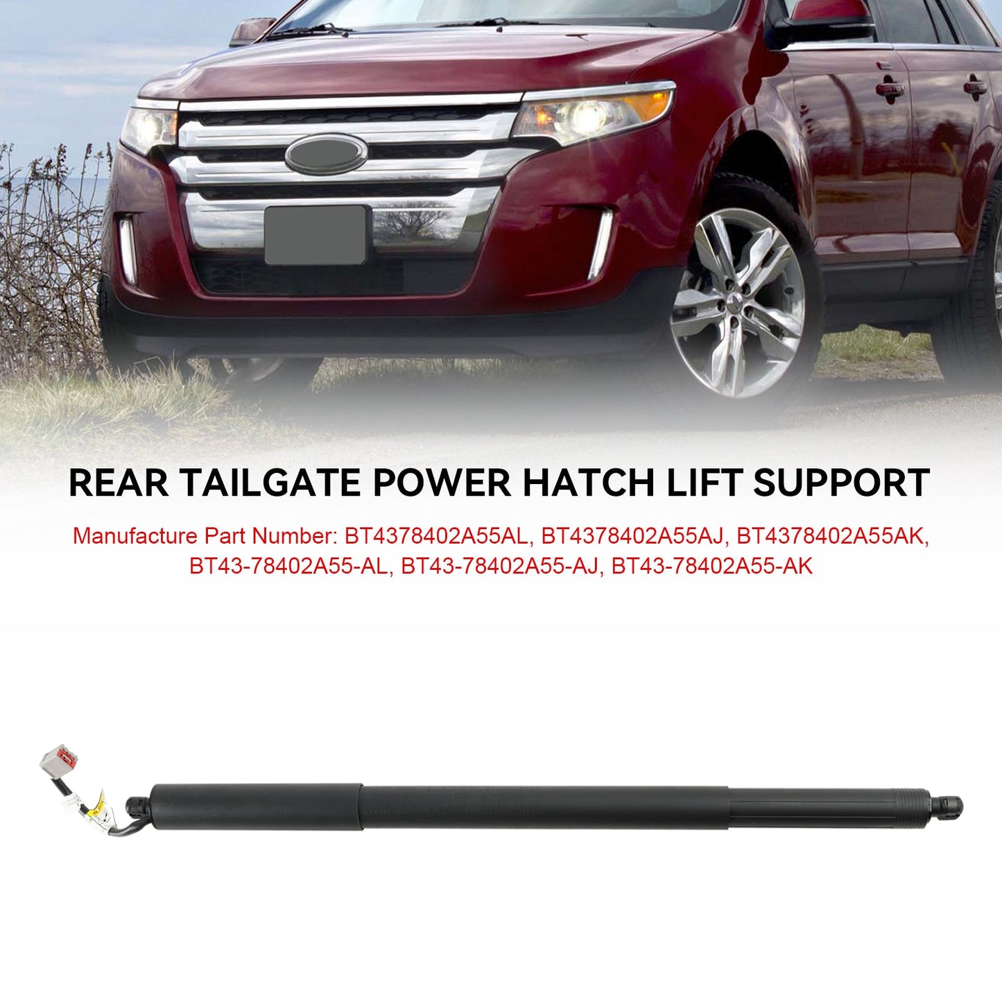 Rear LH or RH Tailgate Power Lift Supports Strut fit Ford Edge fit MKX 2011-2015