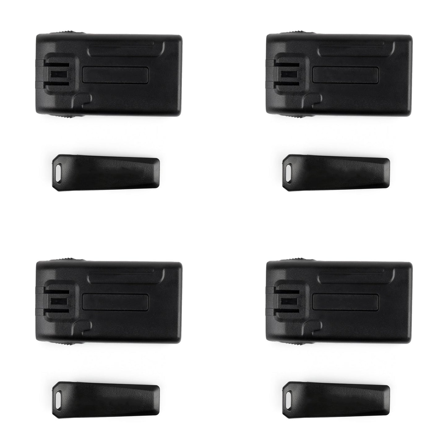 4Pcs AA Battery Case For WOUXUN KG-UVD1P Radio KG-UVD1P KG-659 KG-669 KG-669PLUS