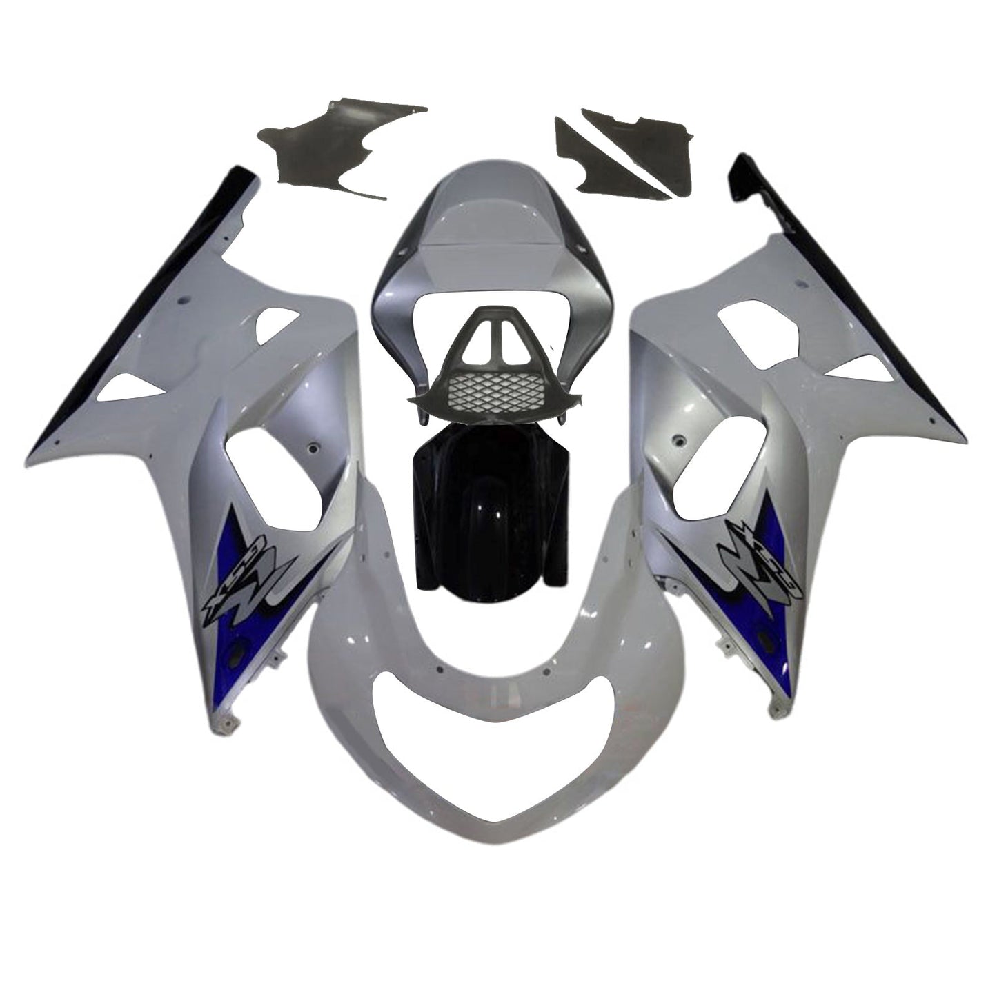 2000-2002 Suzuki GSXR1000 K1 K2 Fairing Kit Bodywork Plastic ABS